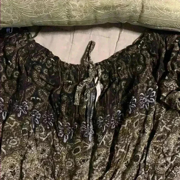 NWT Free People Sz M Off the Shoulder Romper $128 - Picture 8 of 13